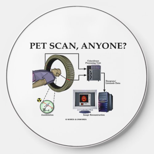 PET Scan Anyone Positron Emission Tomography Wireless Charger