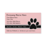 Pet Service Business Cards Pet Service Business Cards