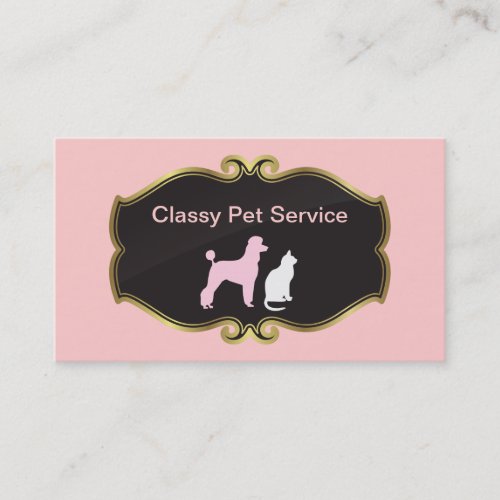 Pet Service Business Cards