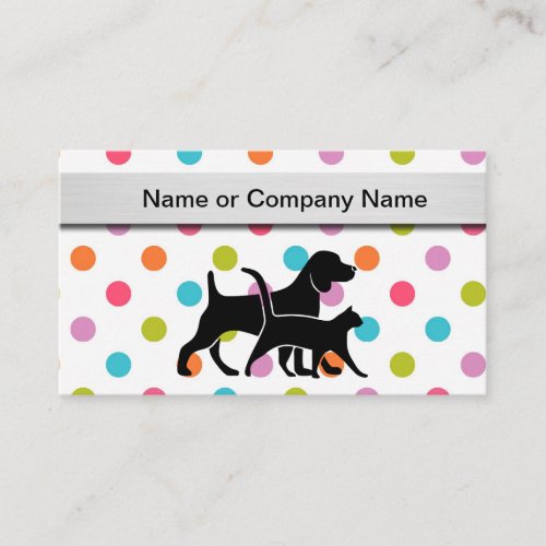 Pet Service Business Cards Template