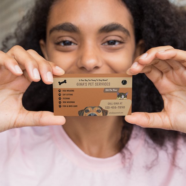 Pet Services Business Card (Creator Uploaded)