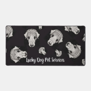 Pet Services Groomer Walker Daycare Desk Mat