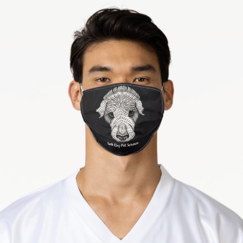 Pet Services Groomer Walker Daycare Promotional Adult Cloth Face Mask
