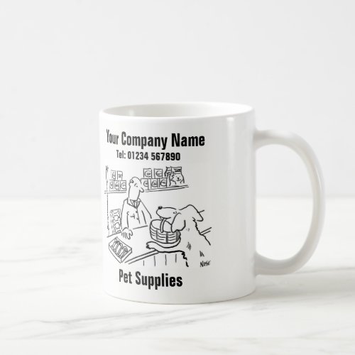 Pet Shop  Pet Supplies Cartoon Mug