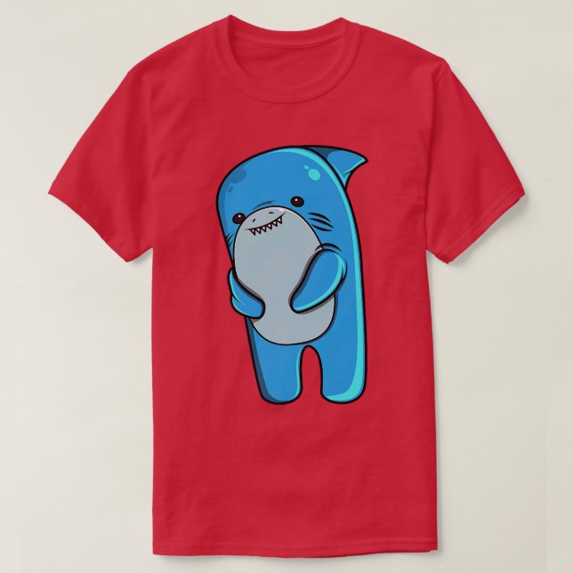 Pet Show Shark Fin Studios Mascot T-Shirt (Design Front)