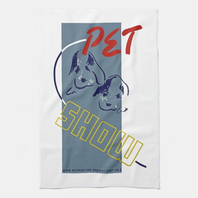 Pet Show Towel (Vertical)