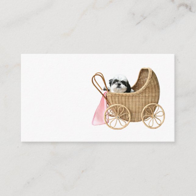Pet sitter business card (Front)