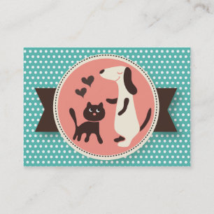 Pet Sitter Business Card - Personalizable