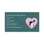 Pet Sitter Business Cards Pet Sitter Business Cards