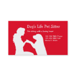 Pet Sitter Business Cards Pet Sitter Business Cards