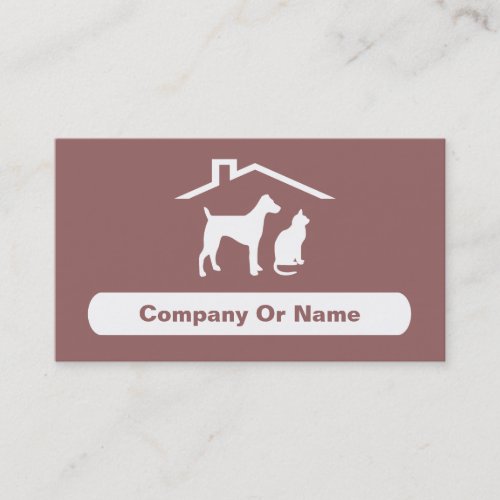 Pet Sitter Business Cards