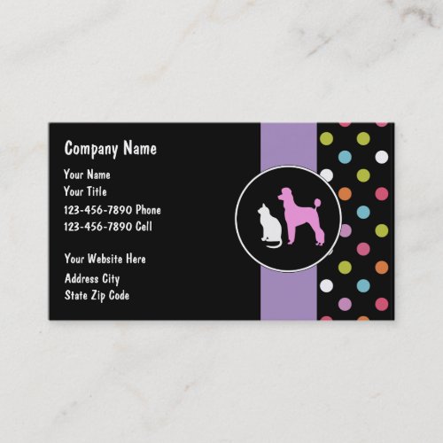 Pet Sitter Business Cards