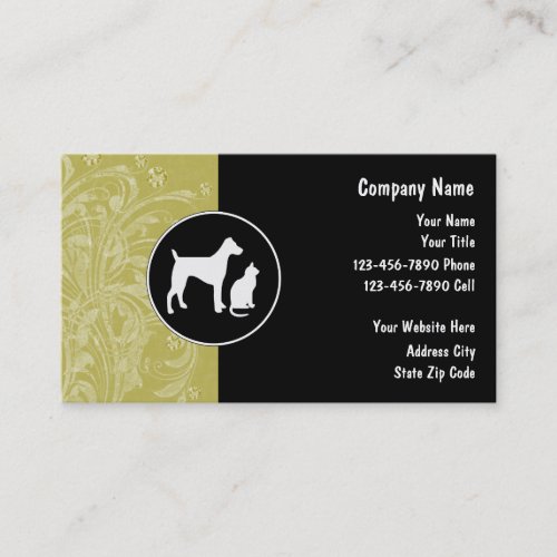 Pet Sitter Business Cards