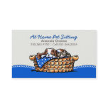 Pet Sitter Business CKCS w/ Cat Blueberry Business Card Pet Sitter Business CKCS w/ Cat Blueberry Business Card