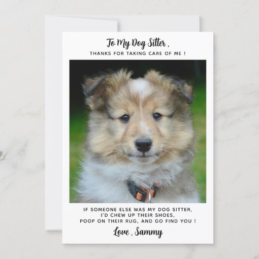 pet-sitter-custom-dog-puppy-photo-funny-thank-you-card-zazzle