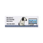 Pet Sitter Dog & Cat Mini Business Card Pet Sitter Dog & Cat Mini Business Card