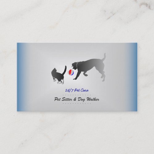 Pet SitterDog Walker Business Card