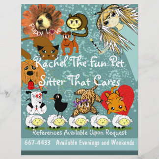 Pet Sitter Flyer
