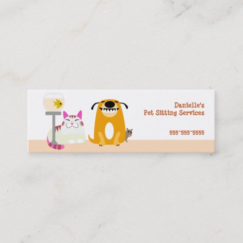 Pet Sitter Business Card Templates