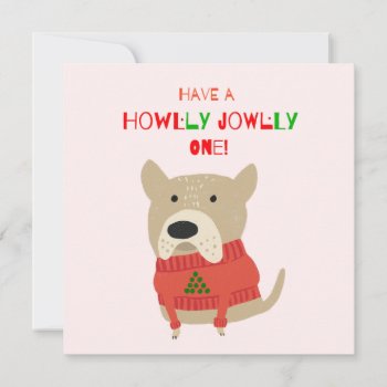 Pet Sitter’s Holiday Dog Flat Card by PetProDesigns at Zazzle