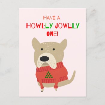 Pet Sitter’s Holiday Dog Postcard by PetProDesigns at Zazzle