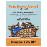 Pet Sitter Sitting Ad Coupon CKCS/kitten Flyer Pet Sitter Sitting Ad Coupon CKCS/kitten Flyer
