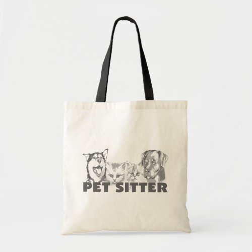 Pet Sitter Tote Bag
