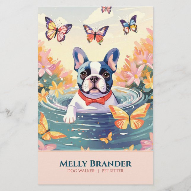 Pet Sitter Walker  Flyer (Front)