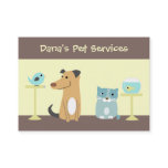Pet Sitter's Business Card Pet Sitter's Business Card