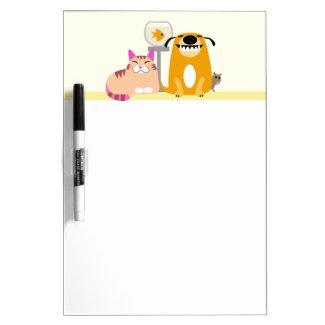 Pet Sitters Business Dry Erase Whiteboard