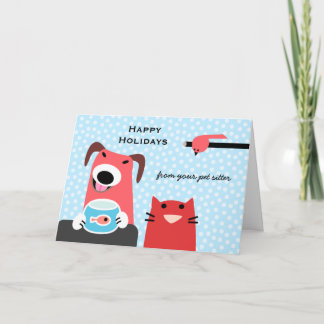 Pet Sitter's Holiday Card