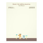Pet Sitter's Letterhead Pet Sitter's Letterhead