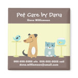 Pet Sitter's Promotional Magnet Pet Sitter's Promotional Magnet