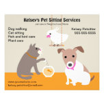 Pet Sitting Business Advertising Flyer at Zazzle