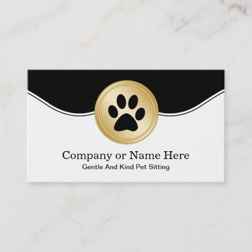 Pet Sitting Business Cards