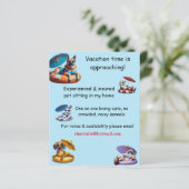 Pet Sitting Flyer (Standing Front)