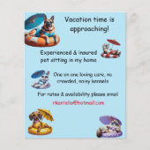 Pet Sitting Flyer (Front)