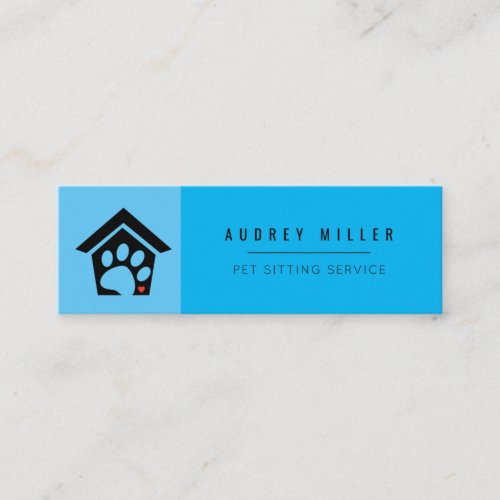 Pet Sitting Service Pet Care Square Business Card