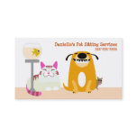 Pet Sitting Services Business Card Pet Sitting Services Business Card