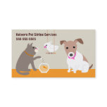 Pet Sitting Services Business Card Pet Sitting Services Business Card
