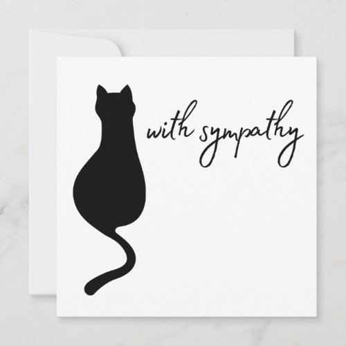 Pet Sympathy Note Card