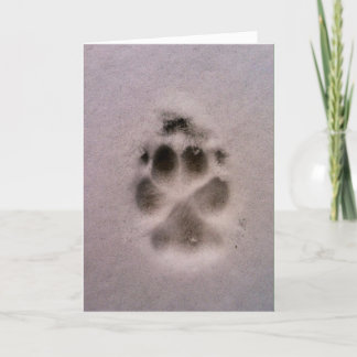 Pet Sympathy or Rescue card (Dog)