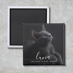 Pet Sympathy Photo Memorial Tribute  Magnet