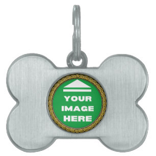 Pet Tag Bone - Personalized - Add Image / Text