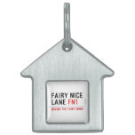 Fairy Nice  Lane  Pet Tags