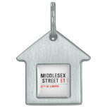 MIDDLESEX  STREET  Pet Tags