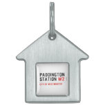paddington station  Pet Tags