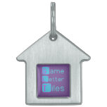 Game
 Letter
 Tiles  Pet Tags