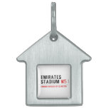 emirates stadium  Pet Tags