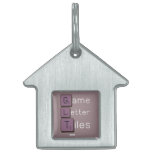 Game
 Letter
 Tiles  Pet Tags